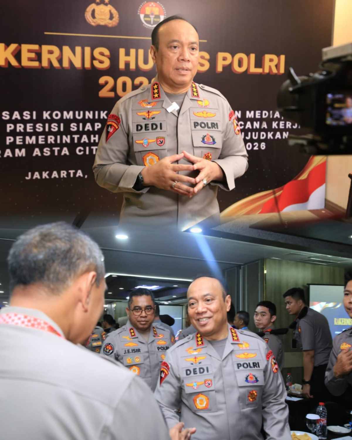 Wakapolri Tekankan Transformasi Digital dan Penguatan SDM pada Rakernis Humas Polri 2026