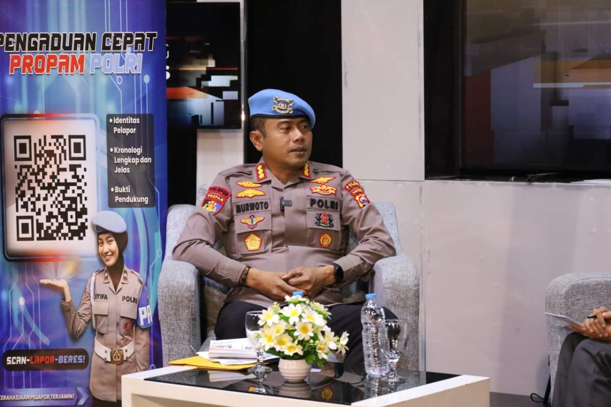 Lewat Talkshow Bidpropam Polda Banten Sosialisasikan Layanan Pengaduan Masyarakat Berbasis QR Code