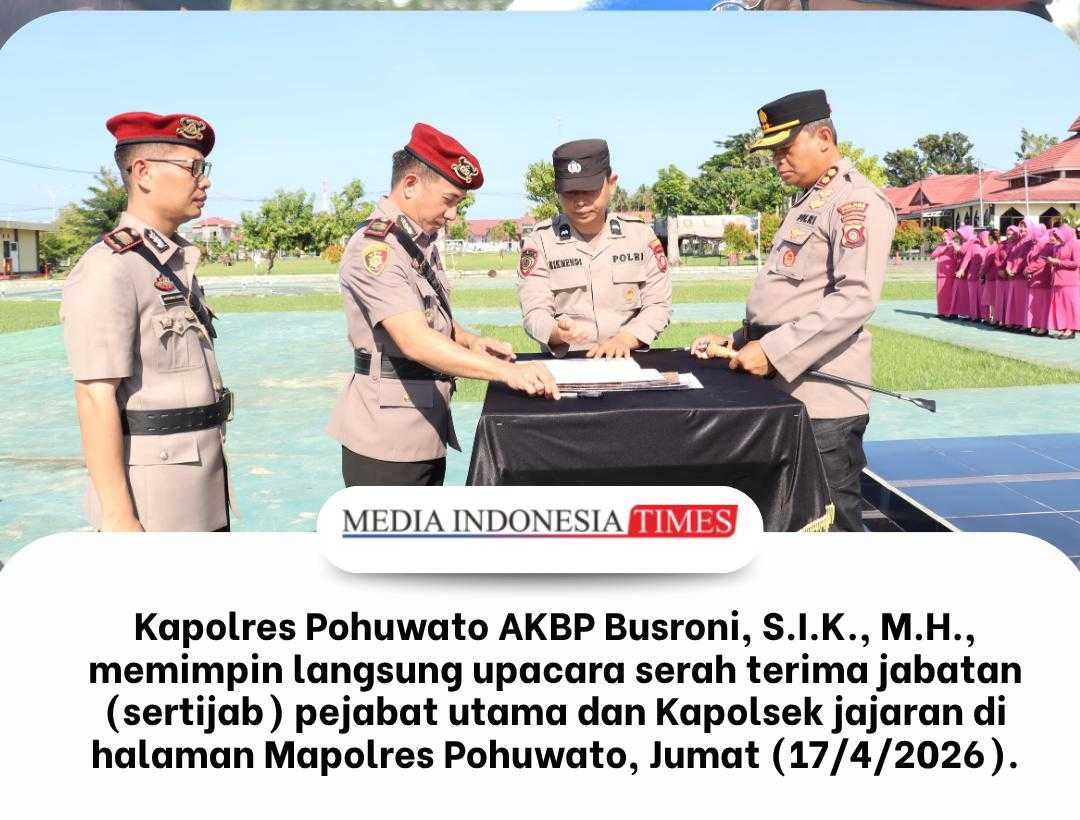 Kapolres Pohuwato Pimpin Rotasi Jabatan, Ini Pesan Pentingnya untuk Pejabat Baru