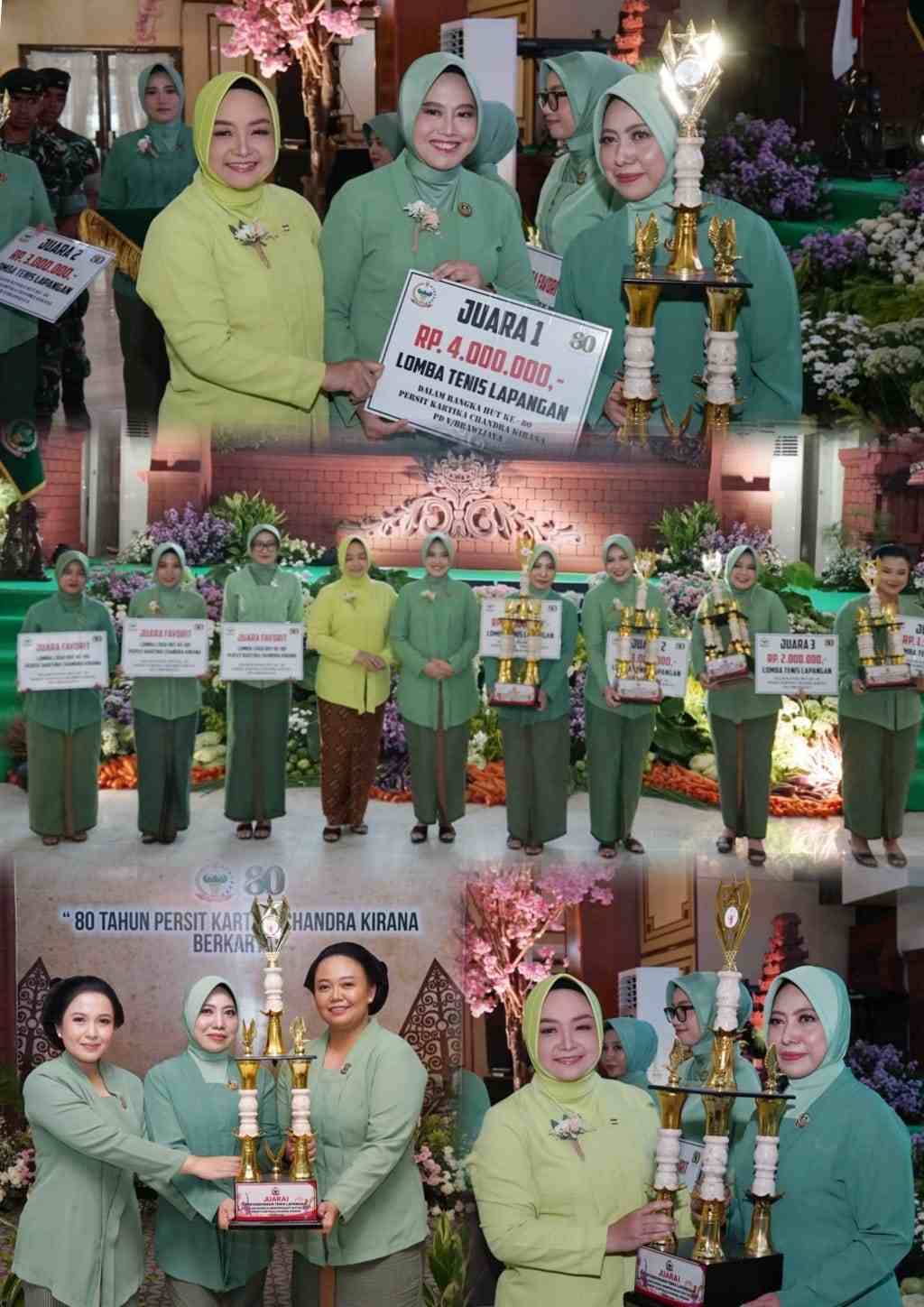 Kerja Keras Persit KCK Koorcab Rem 081 Berbuah Prestasi   