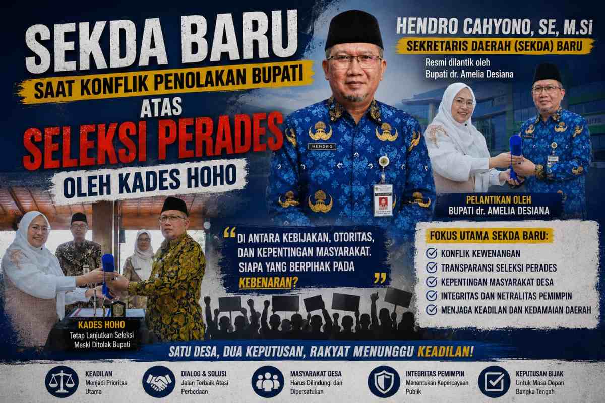 Sekda Baru di Tengah Bara Konflik Desa, Saat Penolakan Bupati Tak Lagi Digubris Kades