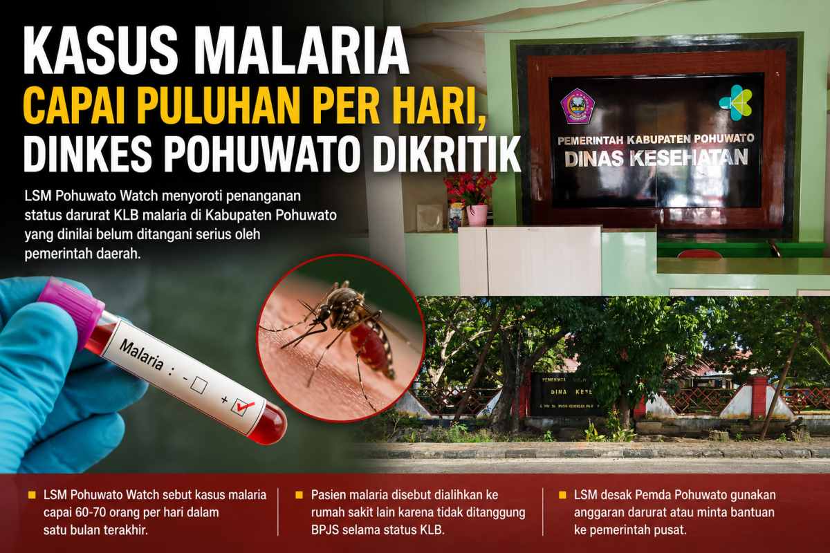 Ruslan Pakaya Sebut Dinkes Pohuwato “Kepala Batu” Soal Penanganan Malaria