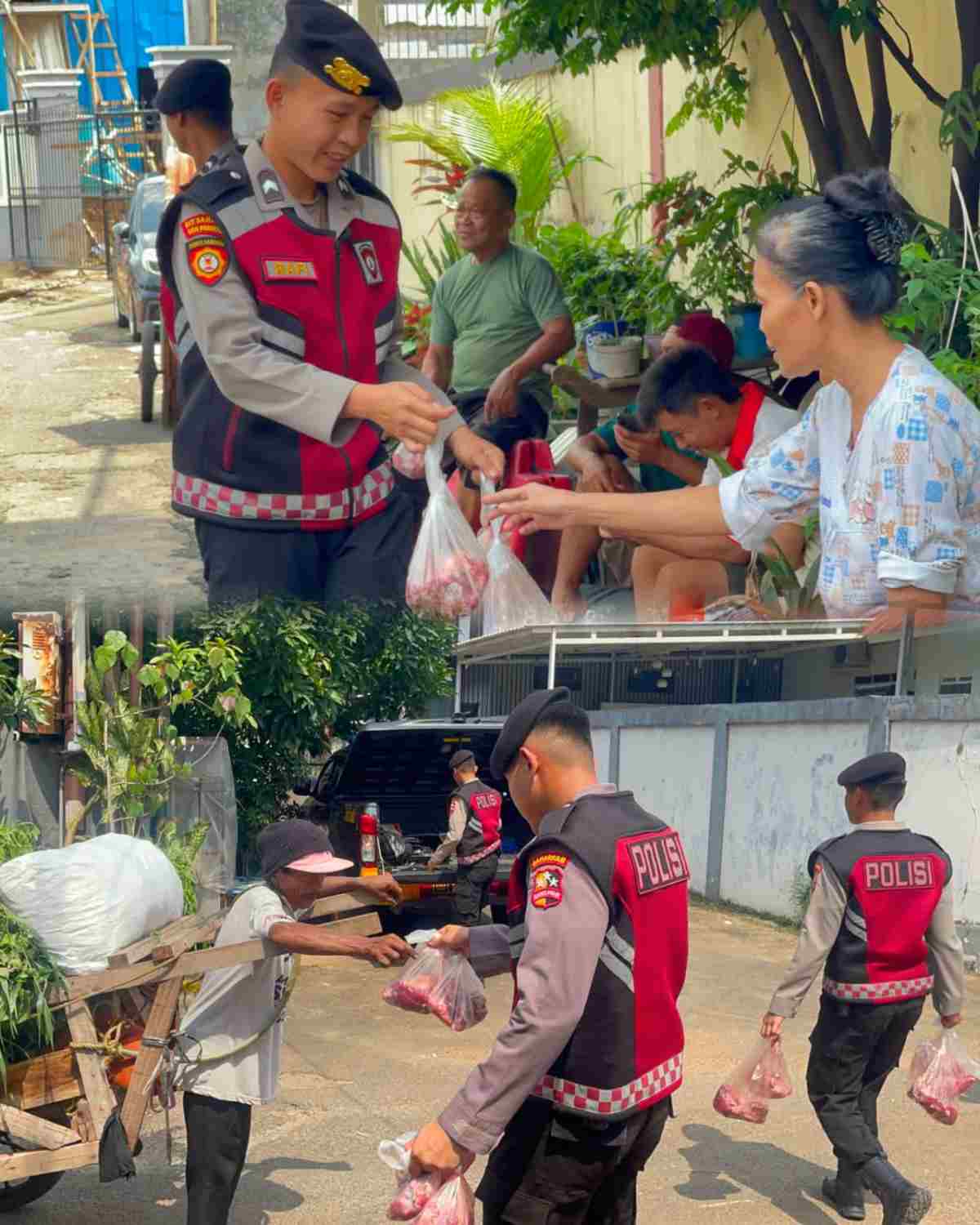 Rajut Kepedulian Sosial Idul Adha 1447 H, Korsabhara Baharkam Polri Salurkan 802 Paket Daging Kurban