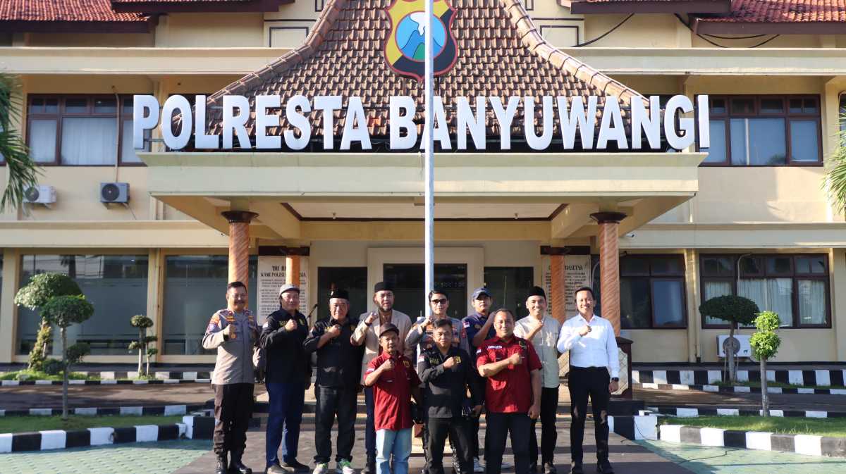 Disambut Hangat Kapolresta Banyuwangi, Agus Flores Tegaskan Komitmen Perkuat Kemitraan Polri dan Media