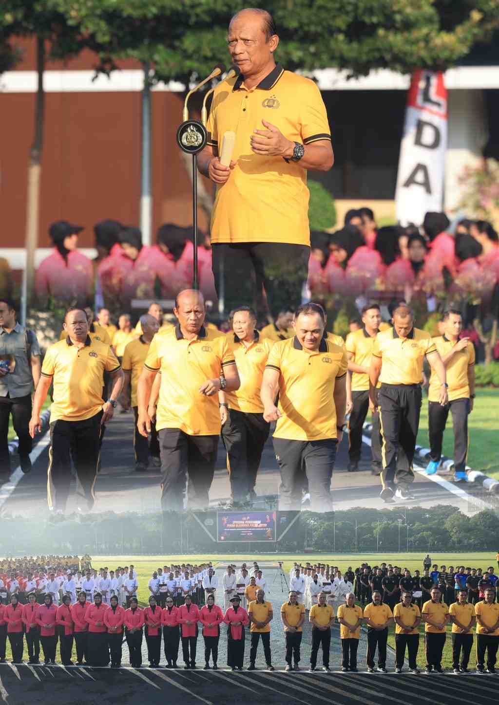 Kapolda Jatim Buka Pekan Olahraga Hari Bhayangkara ke-80, Tekankan Kebersamaan dan Sportivitas