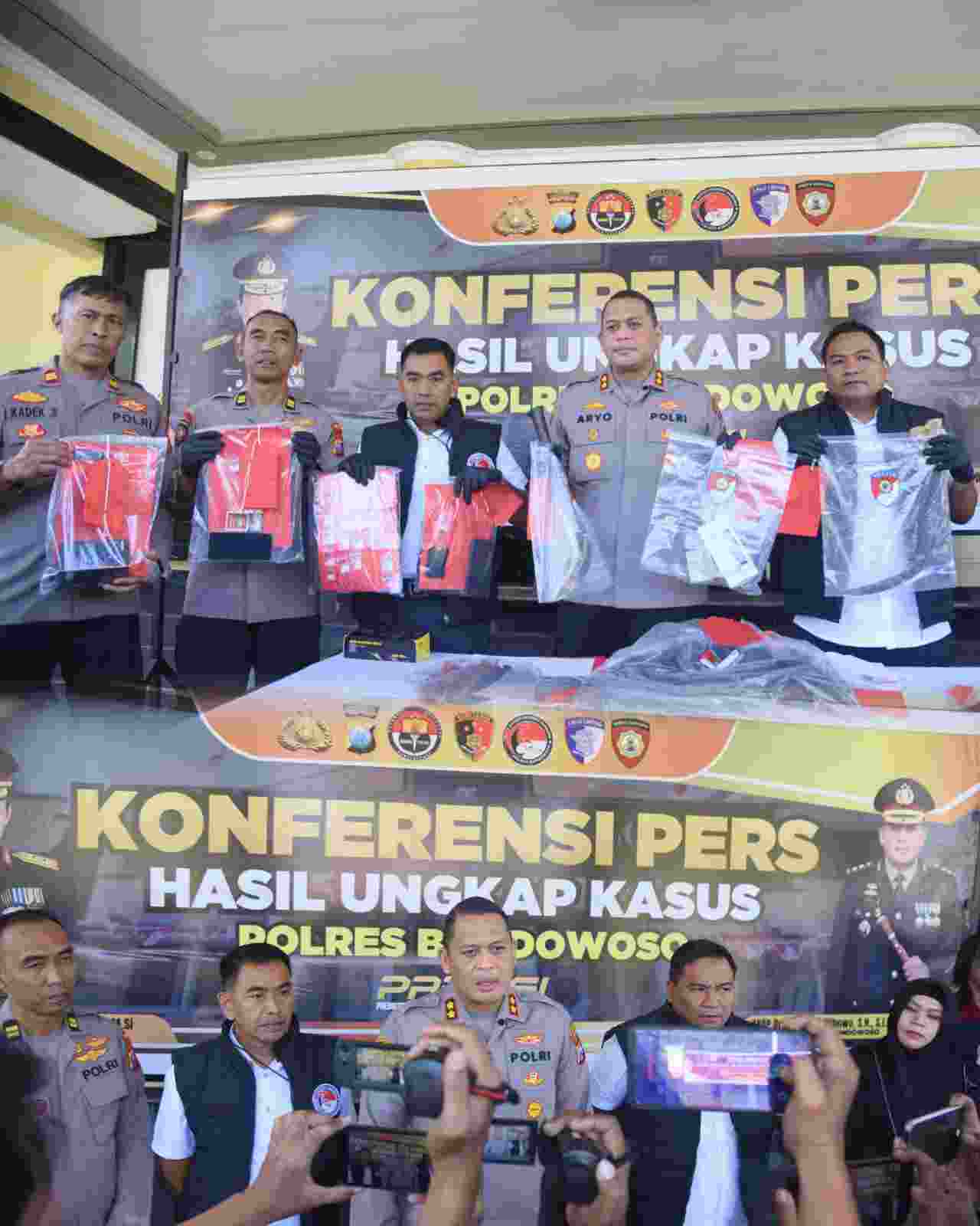 Tindakan Tegas Terukur, Polres Bondowoso Amankan Tersangka Perampokan Berclurit