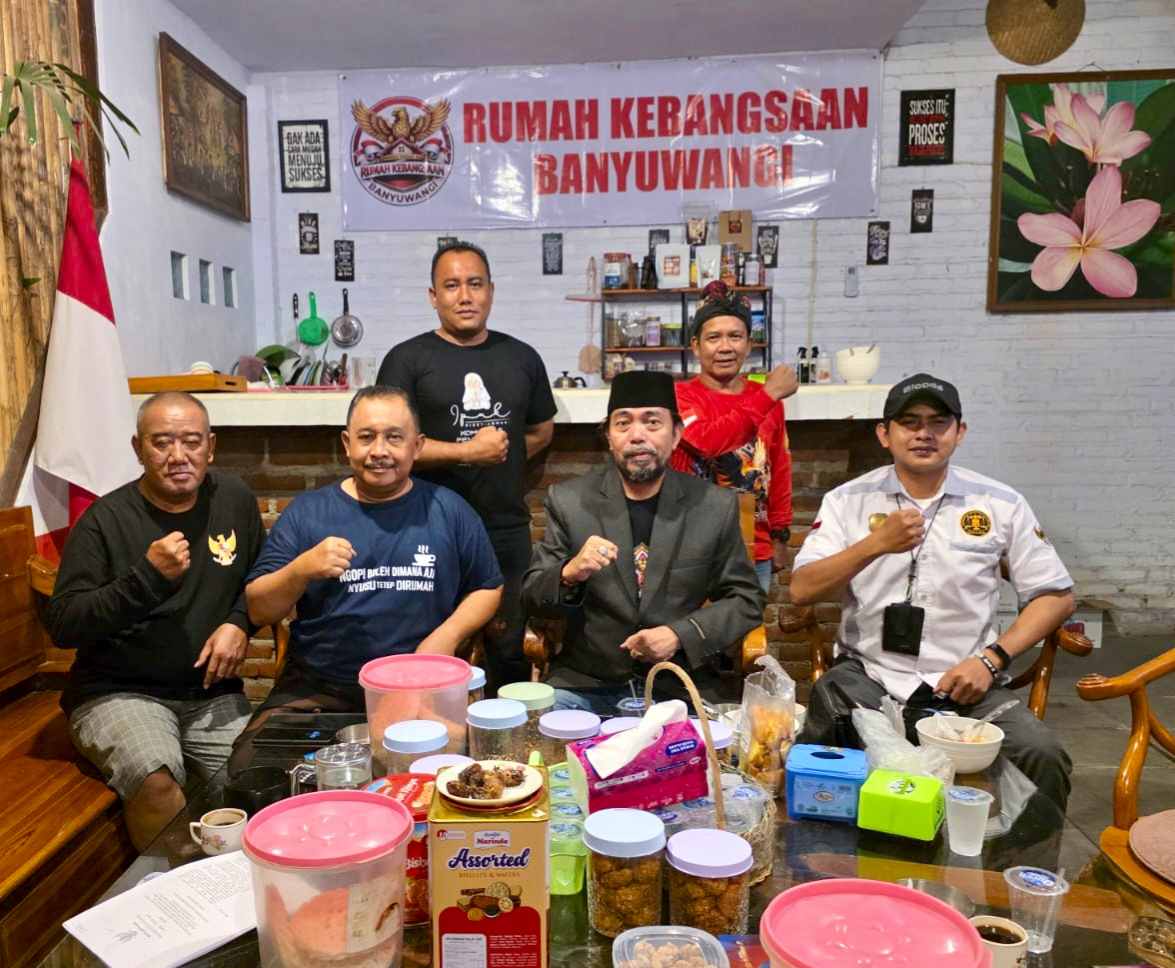 Agus Flores dan Imam Rahmad Sambangi Rumah Kebangsaan Banyuwangi, Perkuat Sinergitas 3 Pilar