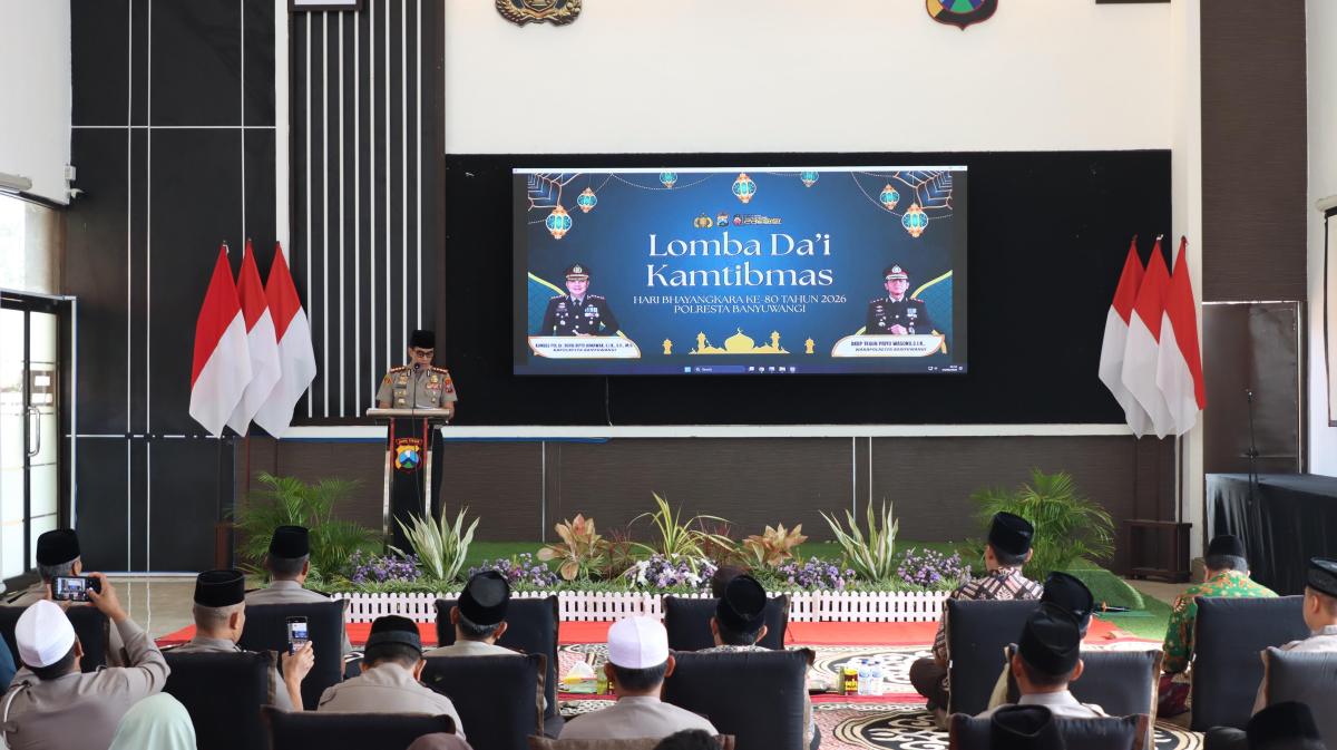 Syiar Pemuda di Hari Bhayangkara: Polresta Banyuwangi Lahirkan Tujuh Dai Muda Pengawal Kamtibmas