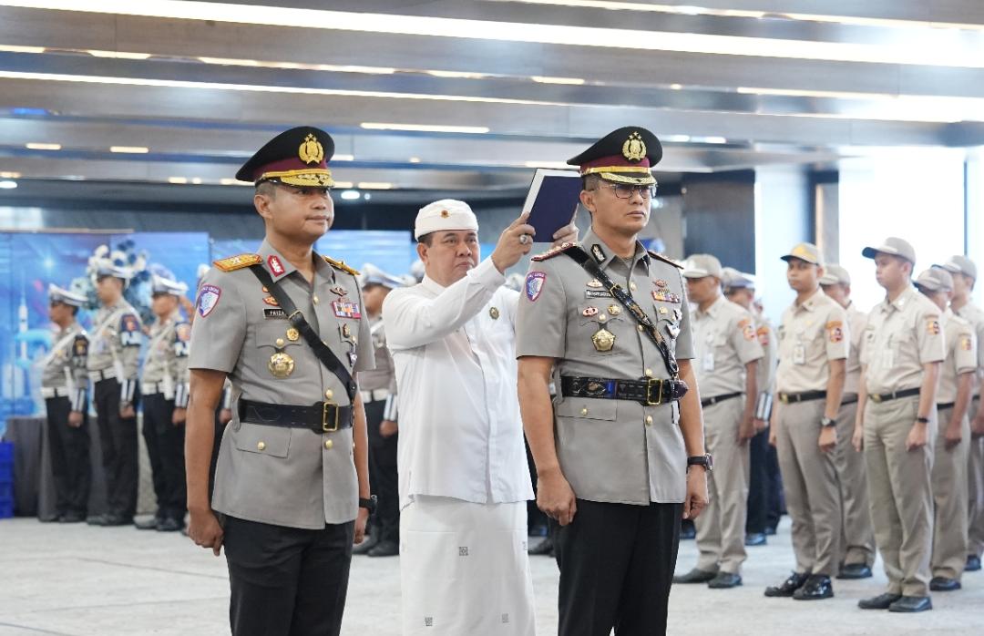 Kakorlantas Polri Pimpin Sertijab, Kombes Pol I Made Agus Prasatya Resmi Jadi Dirgakkum Korlantas