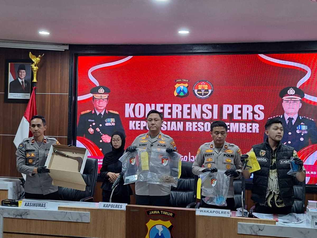 Polres Jember Ungkap Kasus Pembunuhan Yanv Gegerkan Gumukmas