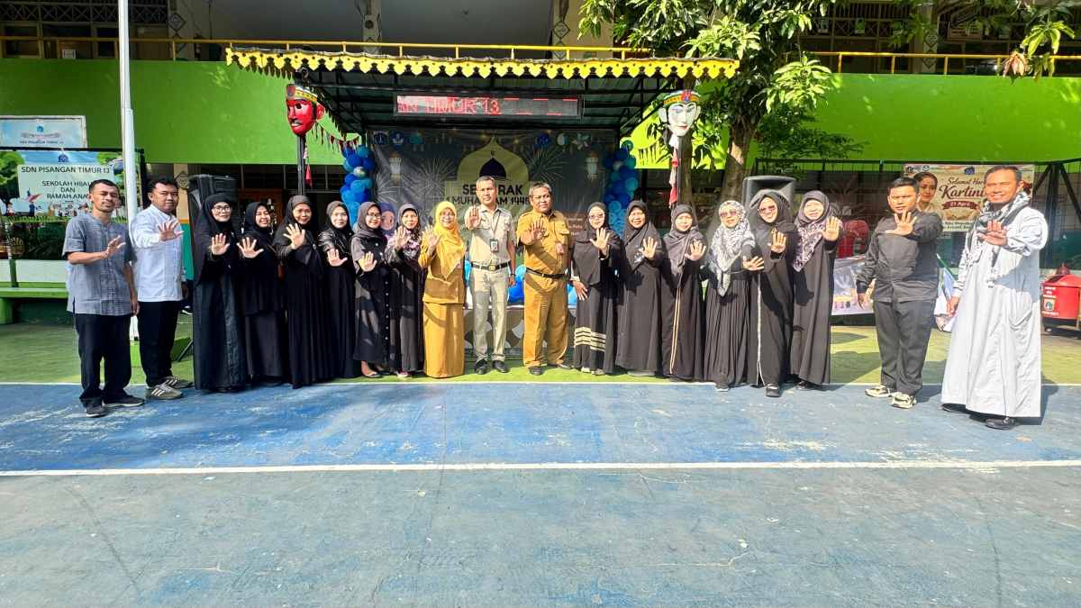 Himbauan Sekel Pisangan Timur: Sekolah Jadi Pelopor Lubang Resapan Biopori & Pengelolaan Sampah Organik