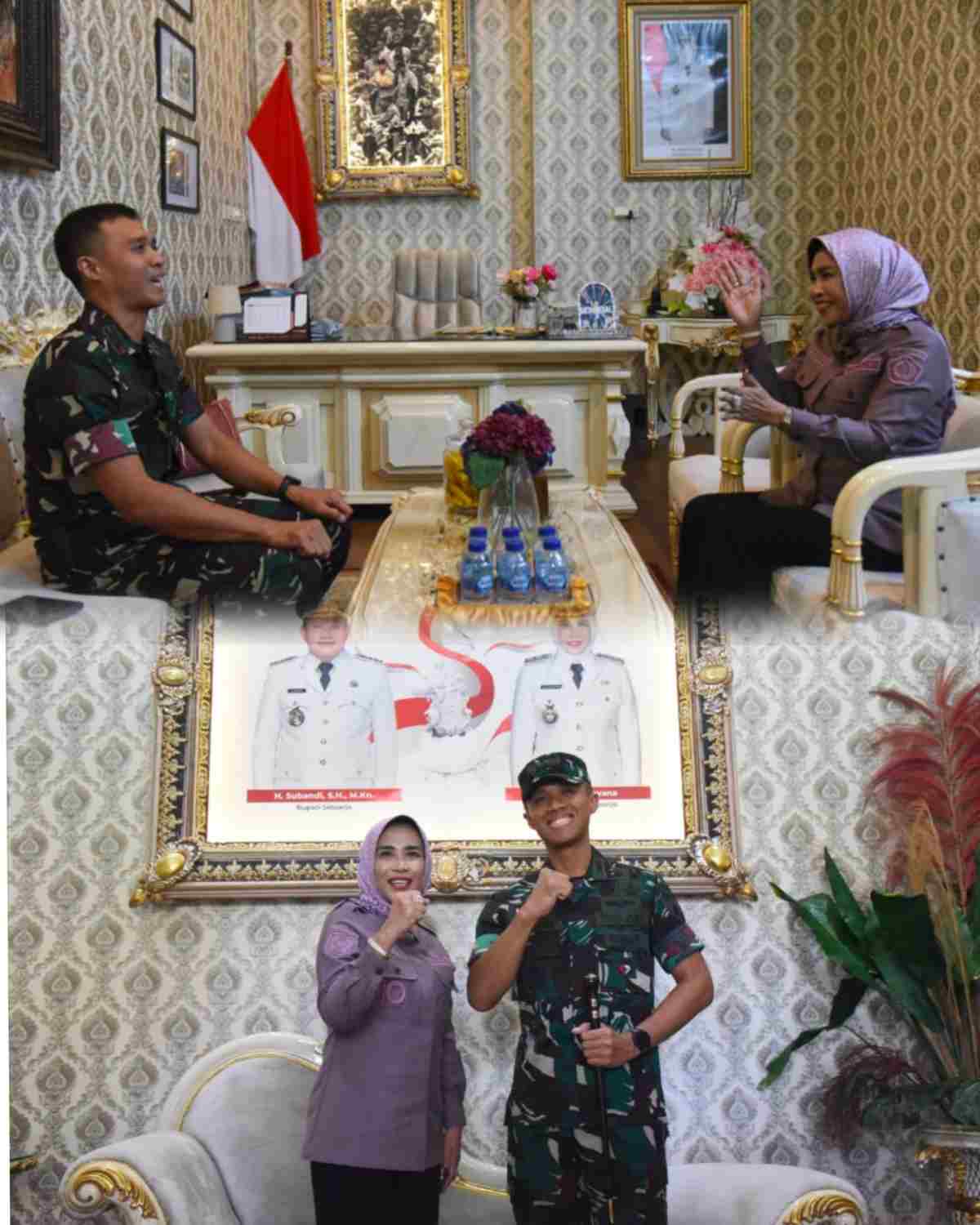 Sinergi Baru untuk Sidoarjo Maju: Wabup Mimik Sambut Dandim 0816, Satukan Langkah Kawal Program Strategis Nasional dan Percepatan Koperasi Merah Putih